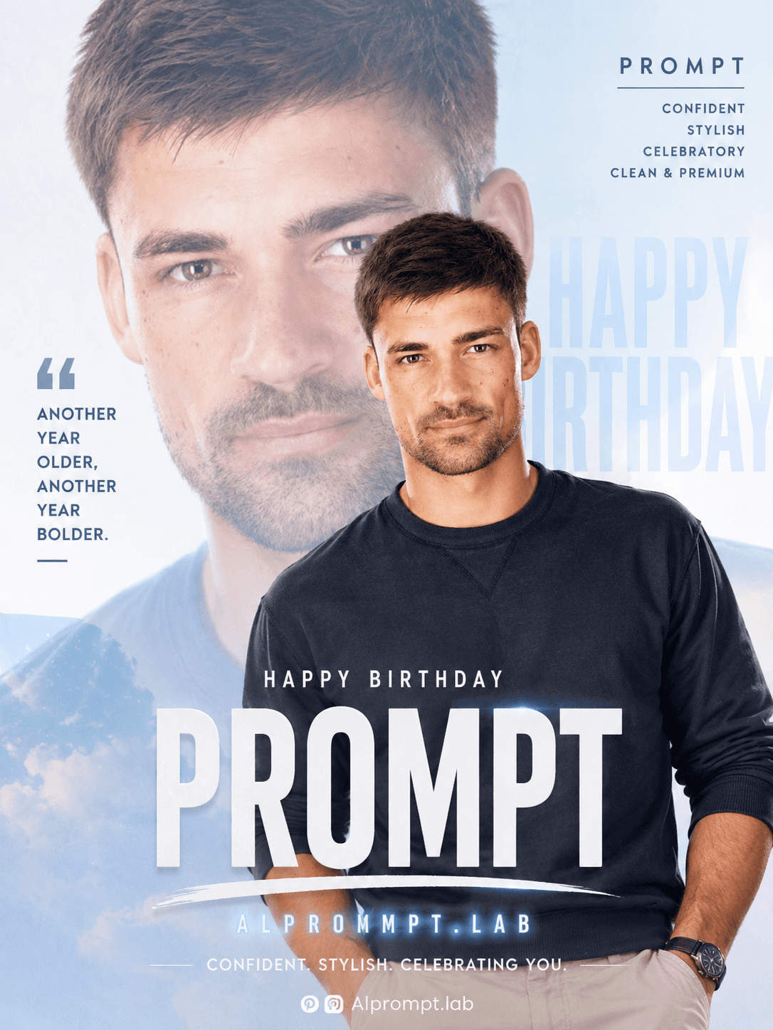 How to Create a Cinematic Birthday Poster with AI (Free Prompt Inside)